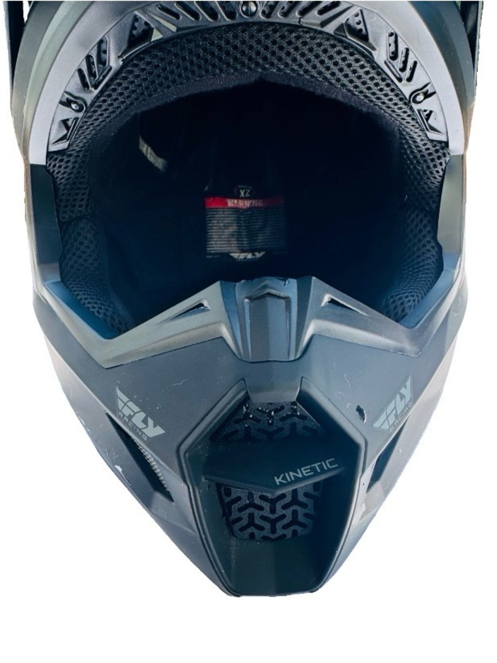 FLY Racing Kinetic Solid 2XL Matte Blk DOT Motocross Helmet Dirt Bike MX Unisex